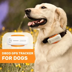 GPS Tracker for Dogs Waterproof Pet Location Smart Activity Tracker Real-time Tracking