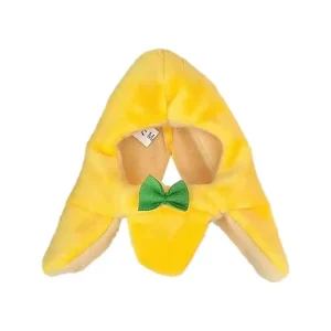 Cat Costume Banana Hat Adorable Pet Headwear
