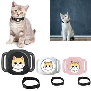 Pet Anti-Lost GPS Tracker Bluetooth Smart Locator Real-Time Global Location Tracker Smart Activity Tracker for  Cats